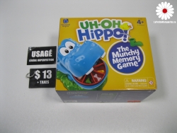 Jeu Uh-Oh Hippo! - Imparfait -