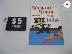 Livre Méchant Minou se creuse la tête