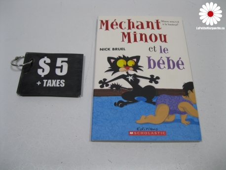 Livre Méchant Minou se creuse la tête