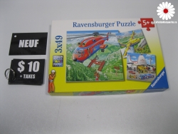 Casse-tête 3 x 49 mrx - Ravenburger - Avions