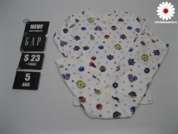 Pyjama 2 pièces unisexe