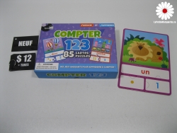 Jeu Compter 1-2-3 - 85 cartes Puzzles -