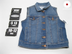 Manteau de Jeans sans manche