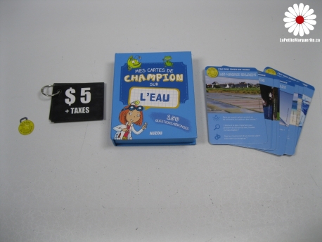 Mes cartes de champion sur l'eau - Auzou -