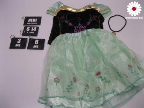 Robe / déguisement princesse 3-6 ans