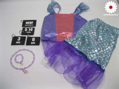 Robe / déguisement princesse 3-6 ans