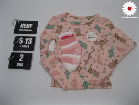 Pyjama 2 pièces avec bas