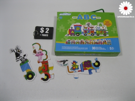 Casse-tête Train ABC