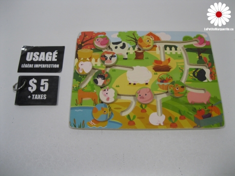 Casse-tête Train ABC