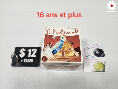 Jeu Selfie - 16 ans et + -