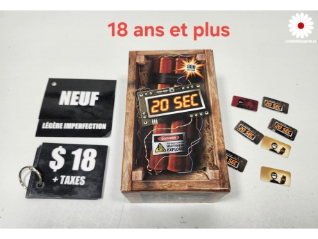 Jeu Takatch tu - 18 ans et + -