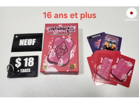 Jeu 20 Sec - 18 ans et + -