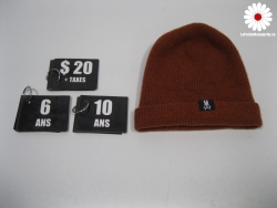 Tuque Psycho Bunny unisexe 6 à 10 ans