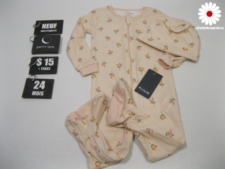 Pyjama 1 pièce avec Tuque
