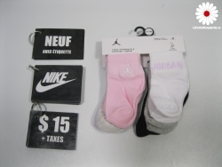 6 paires de bas pointure 3-5