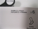 6 paires de bas pointure 3-5