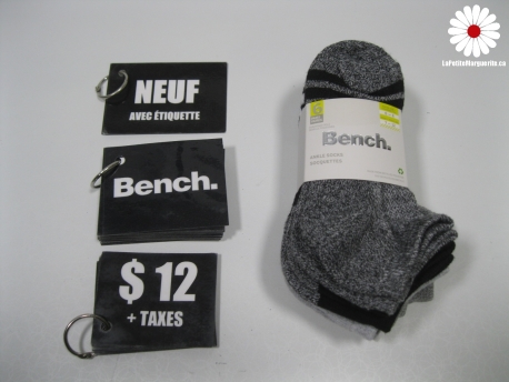 6 paires de bas pointure 7-12
