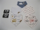 Lot de 5 petits foulards