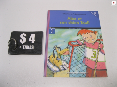 Livre Alex, le petit joueur de hockey