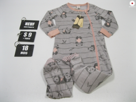 Pyjama 1 pièce