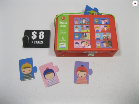 Puzzle Duo - Habitat- Djeco -