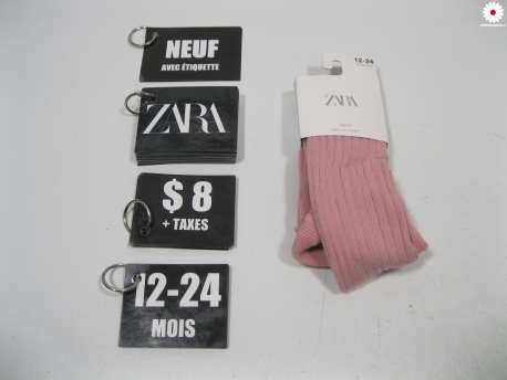 2 paires de bas collants