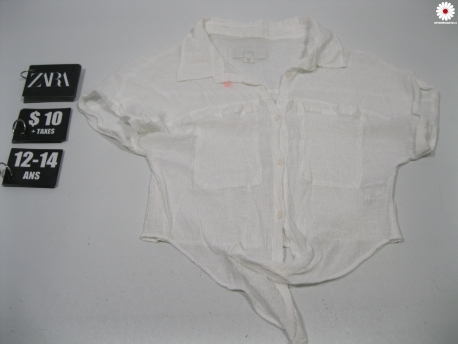 Chemise courte
