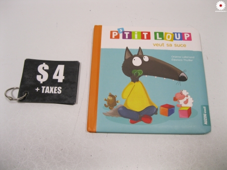Livre P'tit Loup devient grand frère