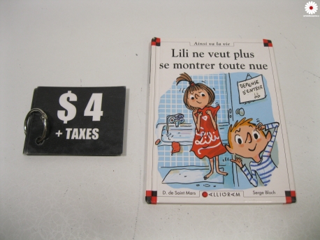 Livre Lili est harcelée à l'école