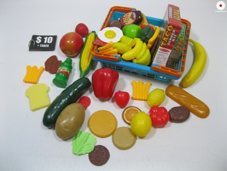 Lot de nourritues en bois
