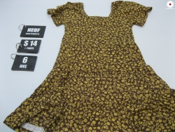Robe avec barrettes