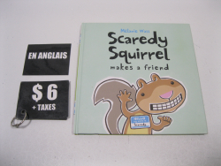 Livre Scaredy Squirrel - Anglais -