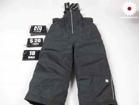 Pantalon de neige gris