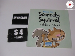 Scaredy Squirrel en anglais
