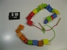 Jeu de blocs à enfiler